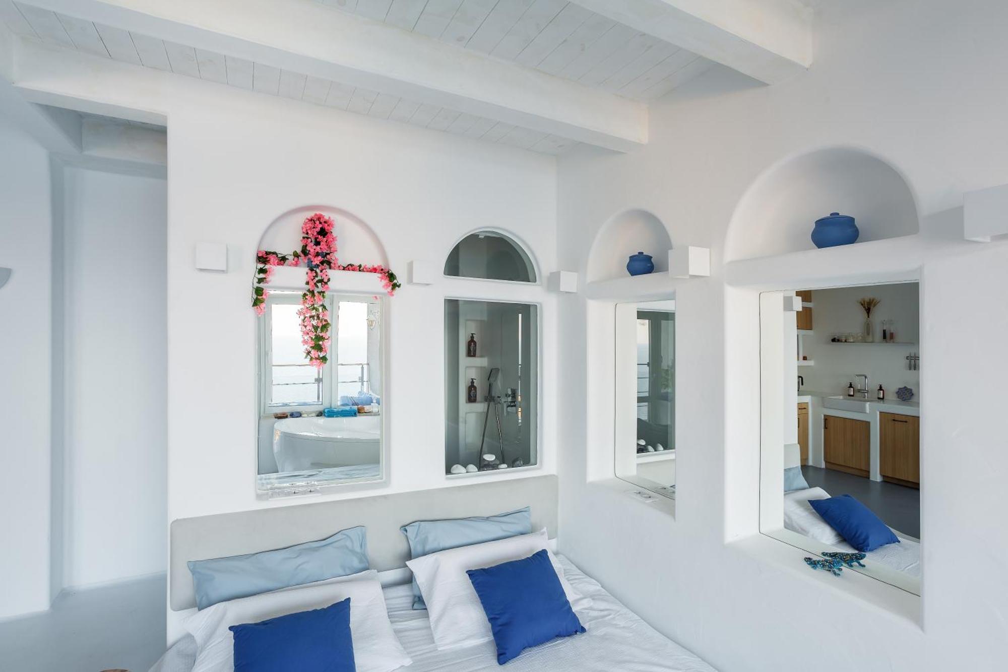 Anna Maria Santorini - Greek Suite & Large Sea Terrace Arcadia 오데사 외부 사진