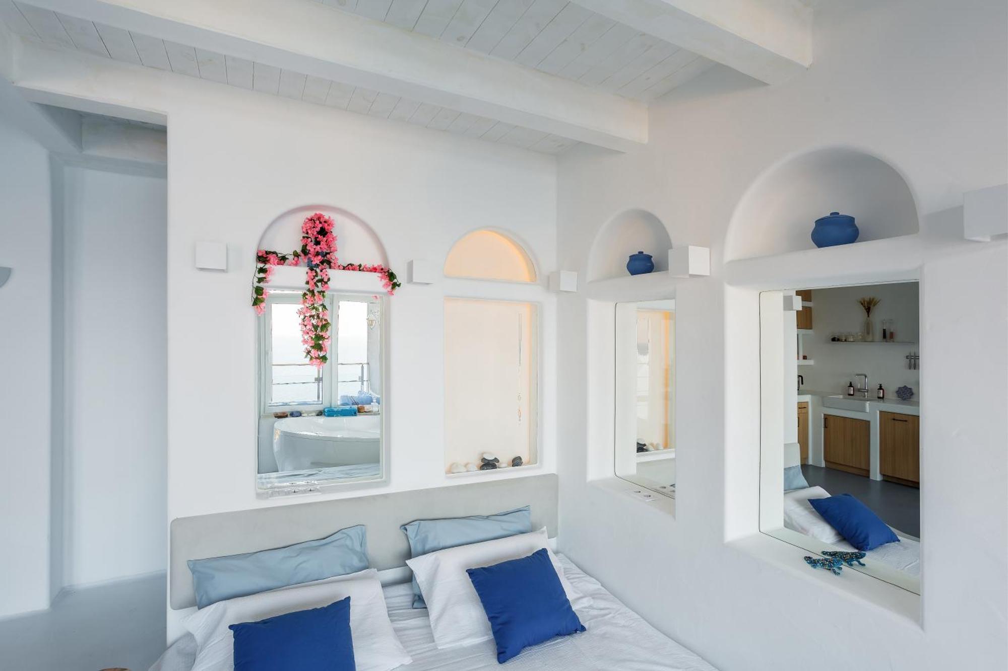 Anna Maria Santorini - Greek Suite & Large Sea Terrace Arcadia 오데사 외부 사진