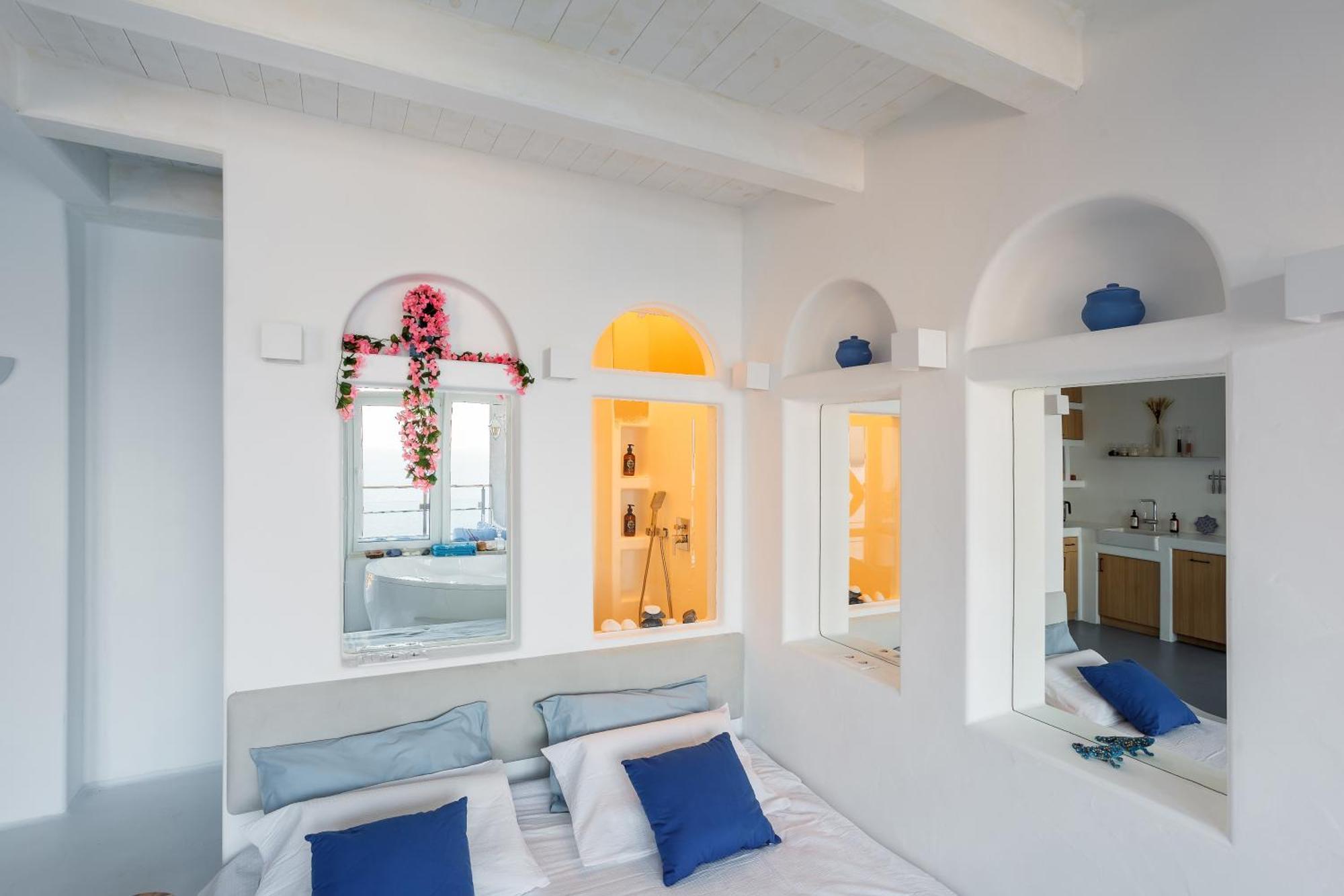 Anna Maria Santorini - Greek Suite & Large Sea Terrace Arcadia 오데사 외부 사진