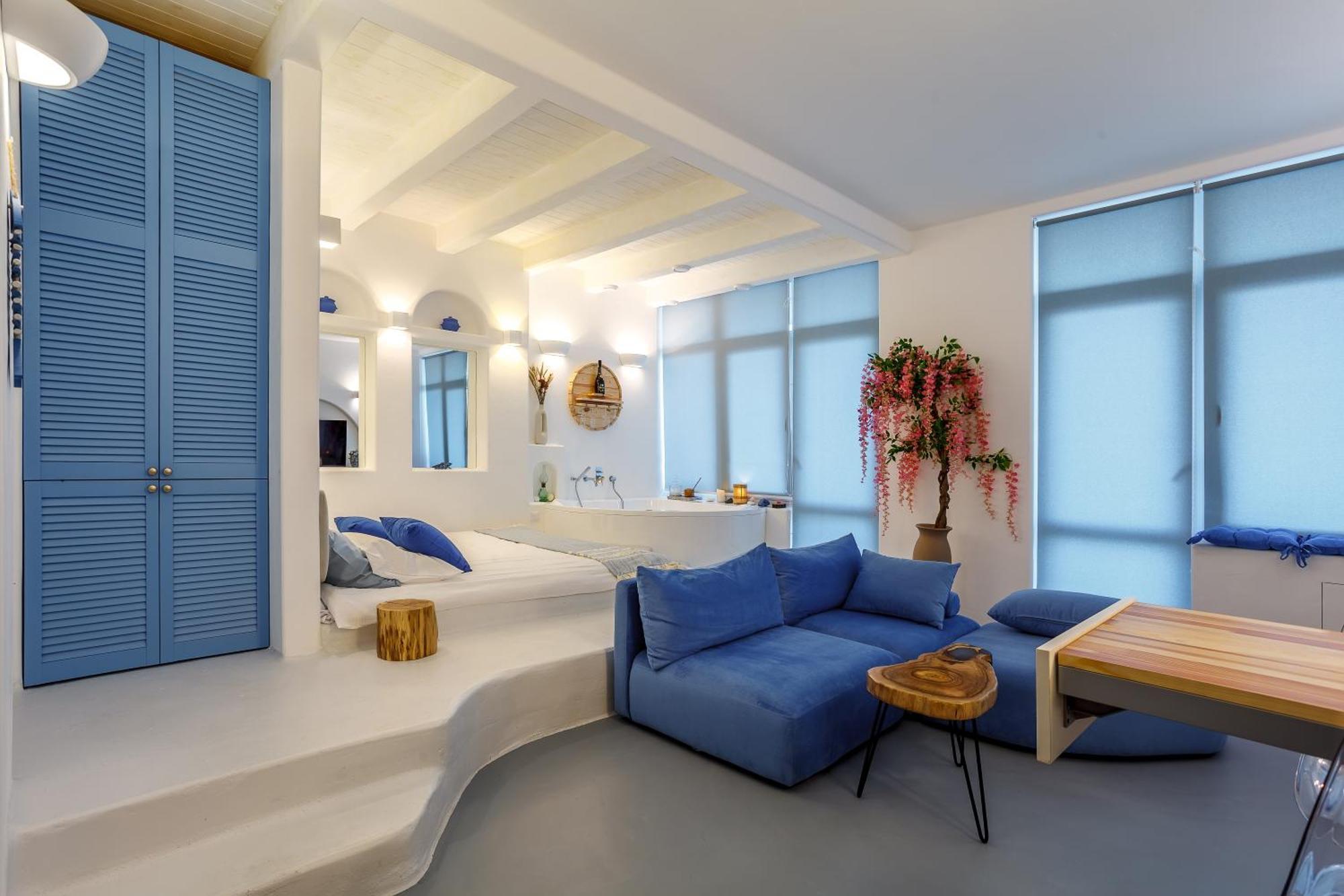 Anna Maria Santorini - Greek Suite & Large Sea Terrace Arcadia 오데사 외부 사진