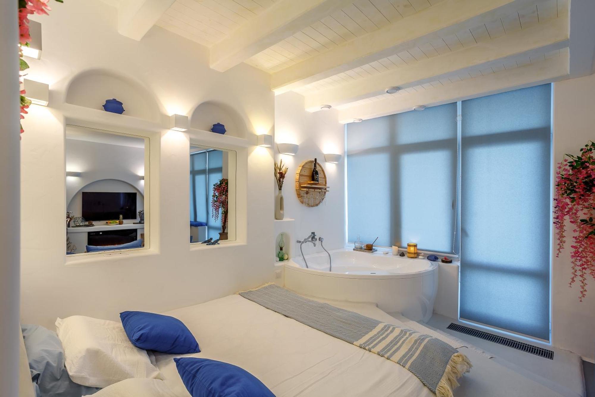 Anna Maria Santorini - Greek Suite & Large Sea Terrace Arcadia 오데사 외부 사진