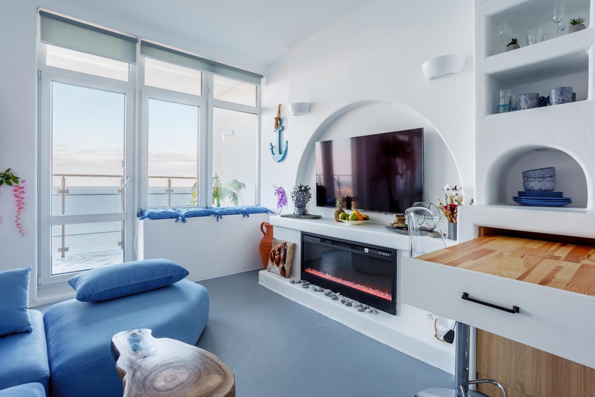 Anna Maria Santorini - Greek Suite & Large Sea Terrace Arcadia 오데사 외부 사진